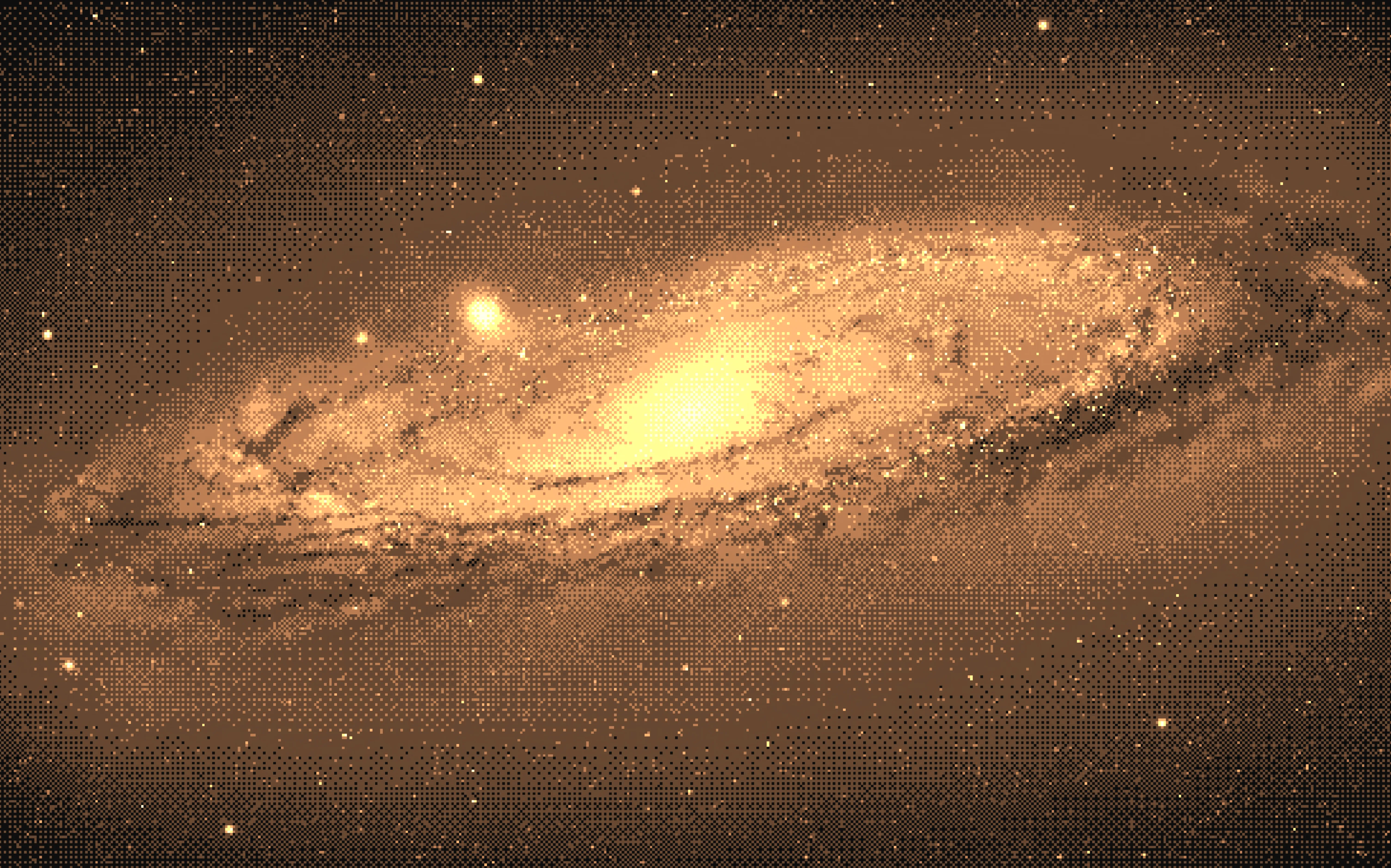 dithered milky way